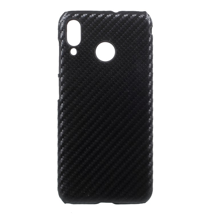 PU Leather Coated PC Phone Cover for Asus Zenfone 5Z ZS620KL - Carbon Fiber Texture-1