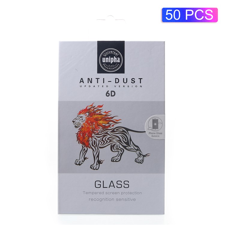 50Pcs/Lot Universal Packing Boxes with Hanging Hook for Tempered Glass Screen Protector - Lion-1