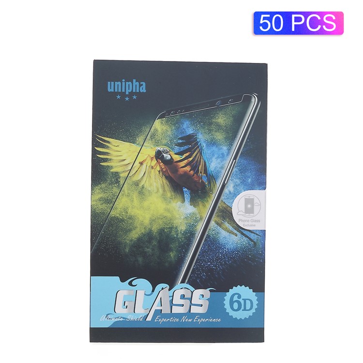 50Pcs/Lot Universal Aluminum Foil Packing Boxes with Hook for Tempered Glass Screen Protector - Style B-1