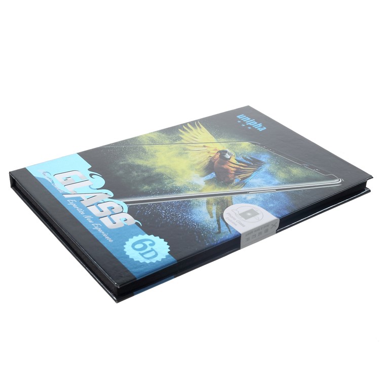 50Pcs/Lot Universal Aluminum Foil Packing Boxes with Hook for Tempered Glass Screen Protector - Style B-4