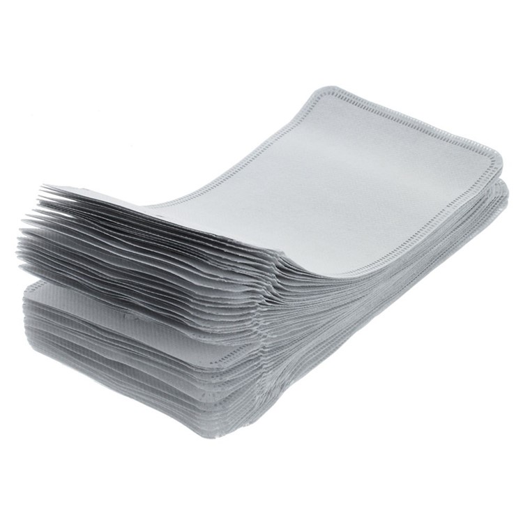 50Pcs/Lot Cloth and PET Packaging Bag for iPhone Case, Inner Size: 16 x 10cm - Silver Color-3