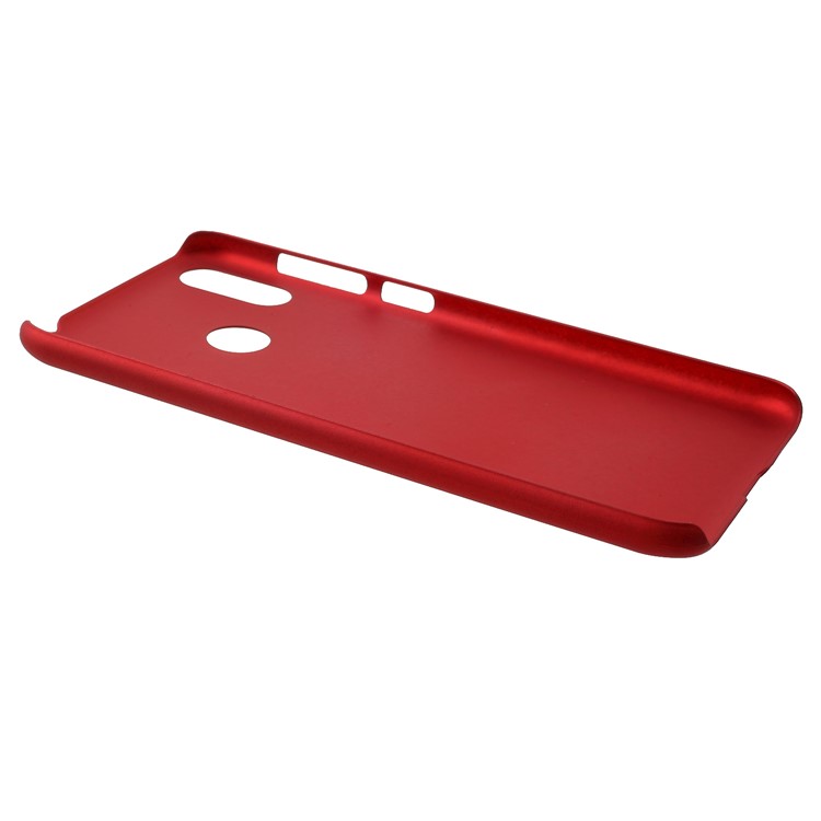 Rubberized PC Shell for Asus Zenfone Max (M2) ZB633KL - Red-3