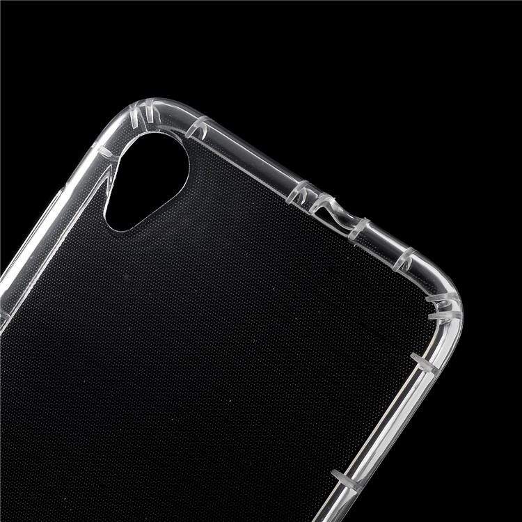 Drop-Proof Crystal Clear TPU Case Phone Cover Shell for Asus ZenFone Live (L1) ZA550KL-4