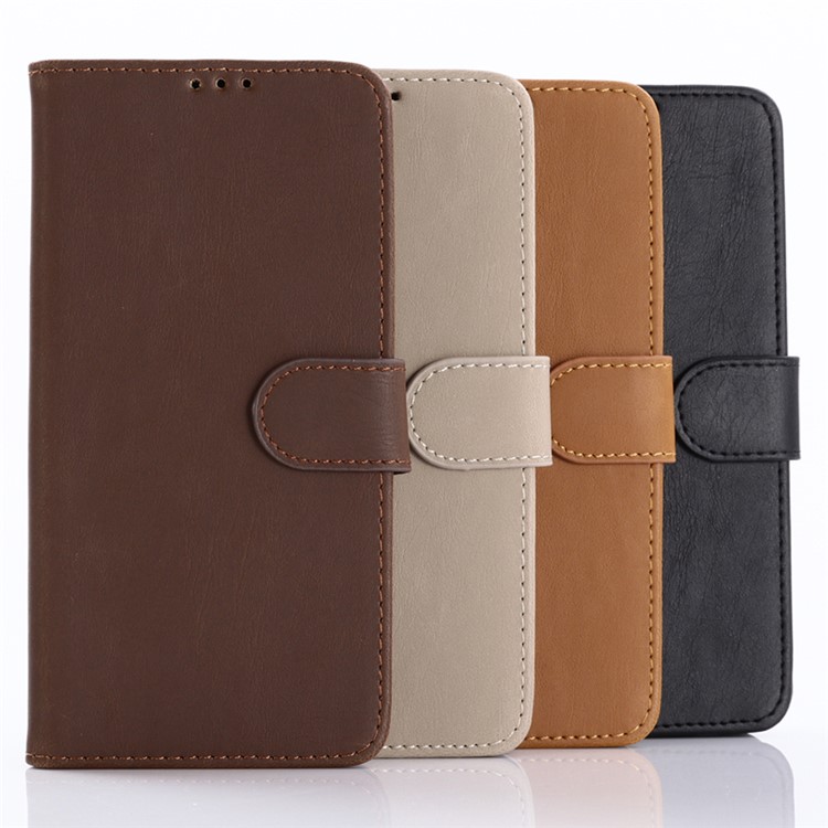 Retro Style Crazy Horse PU Leather Magnetic Wallet Case for Asus ROG Phone (ZS600KL) - Black-6