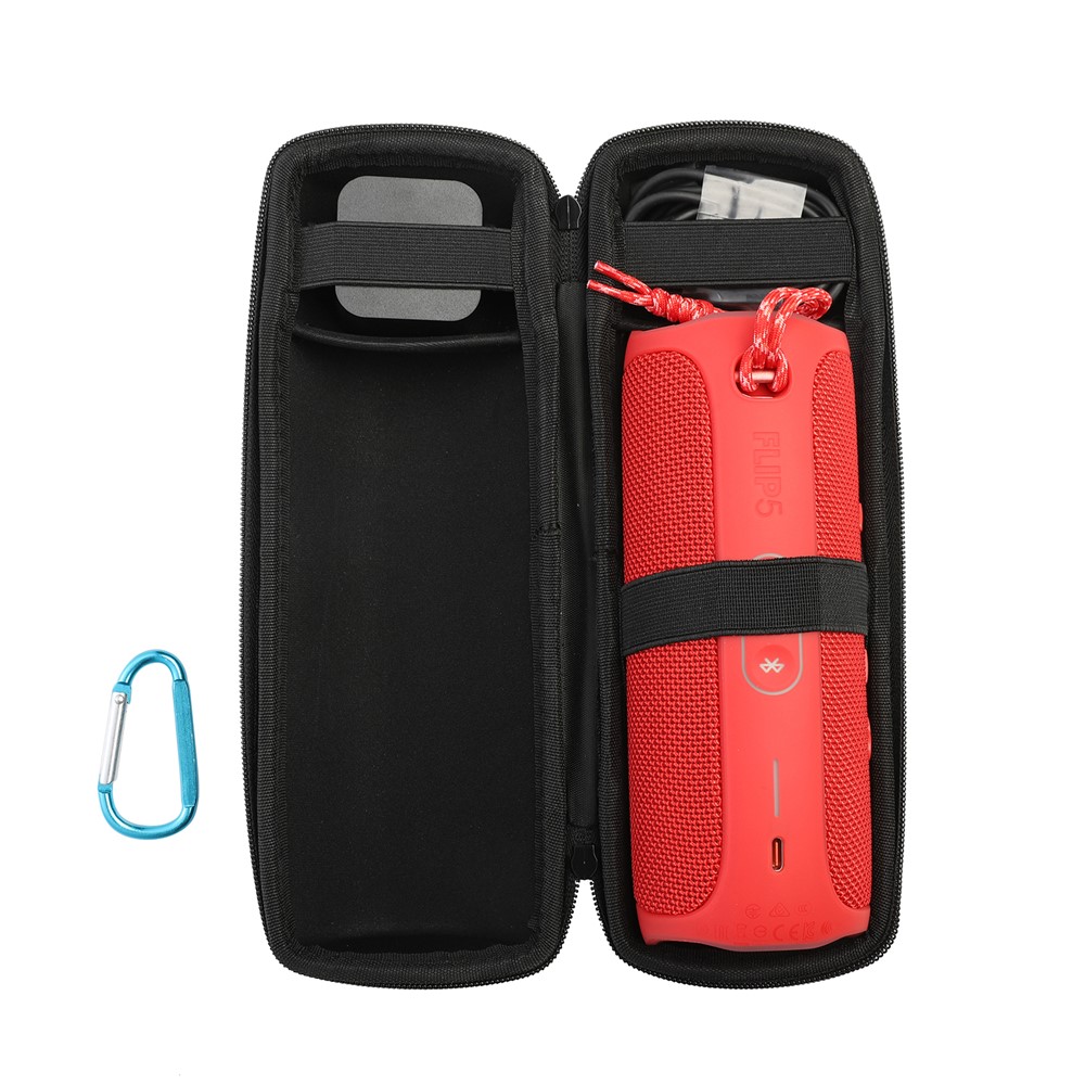 Portable Protective Case Speaker Carrying Bag for JBL Flip 5 Bluetooth Speaker - Black-5
