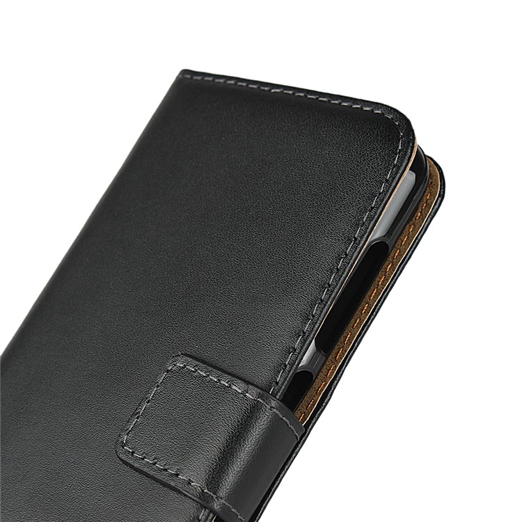 Genuine Leather with Wallet Case for Asus ZenFone Live (L1) ZA550KL - Black-7