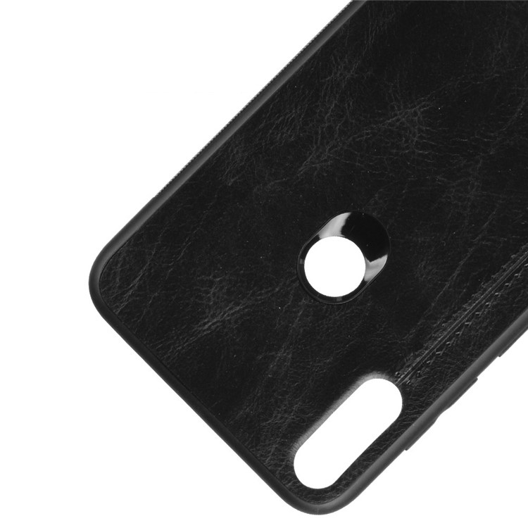 PU Leather Skin PC + TPU Hybrid Shell Case for Asus Zenfone Max Pro (M1) ZB601KL/ZB602KL - Black-2