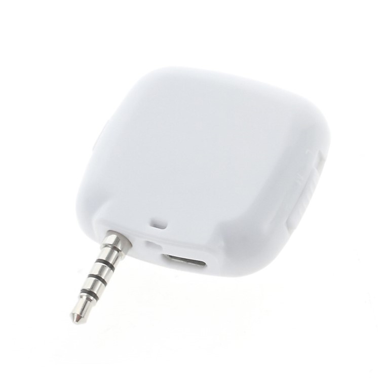 3.5mm Mini Portable 16-LED Selfie Flash and Fill Light for iPhone iPad Samsung Sony - White-2
