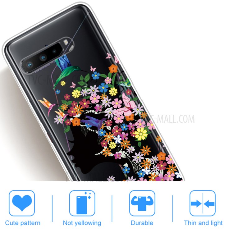 Printing Skin Mobile Phone TPU Cover for Asus ROG Phone 3 ZS661KS - Beauty-5