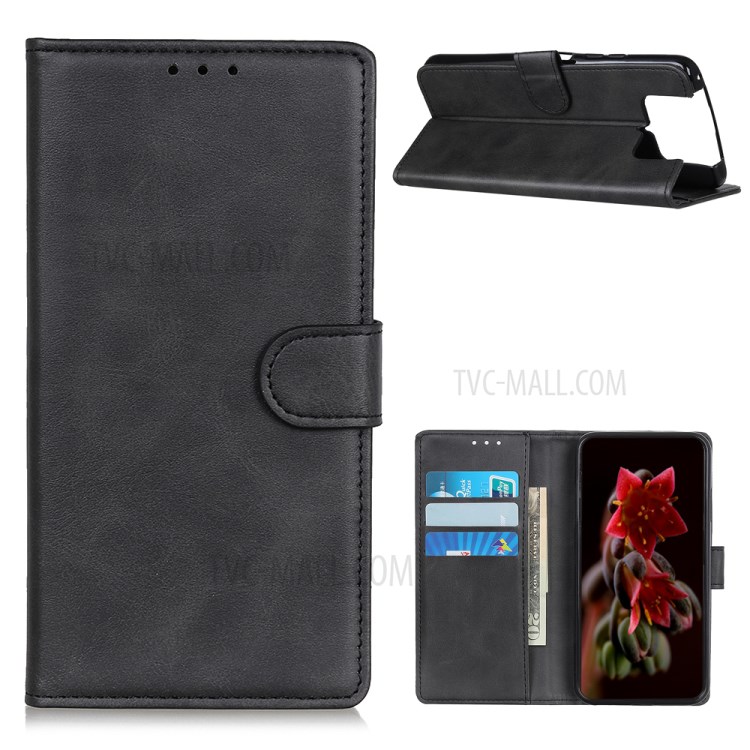 PU Leather Magnetic Phone Cover for Asus Zenfone 7 ZS670KS/Zenfone 7 Pro ZS671KS - Black-1