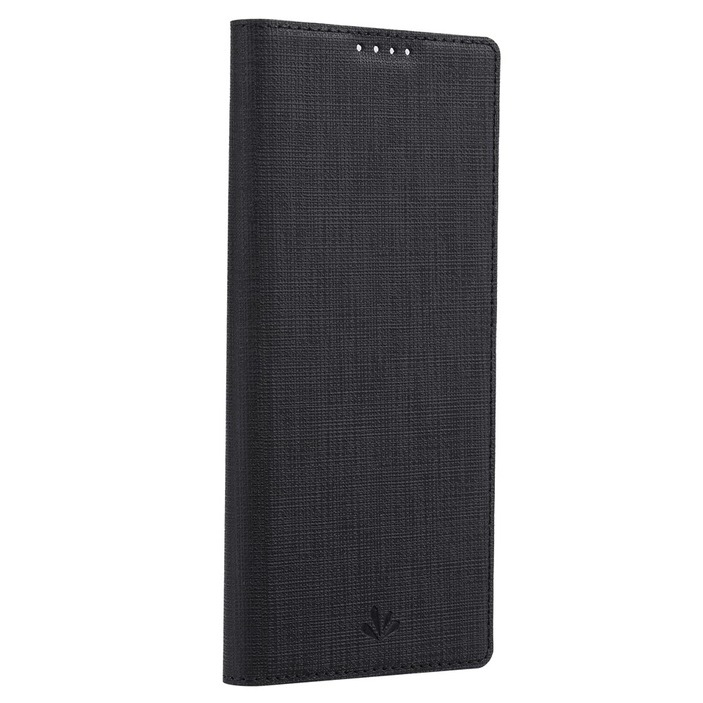 VILI DMX Cross Texture Leather Stand Case Cover with Card Holder for Asus Zenfone 8 (ZS590KS/ZS673KS) - Black-8