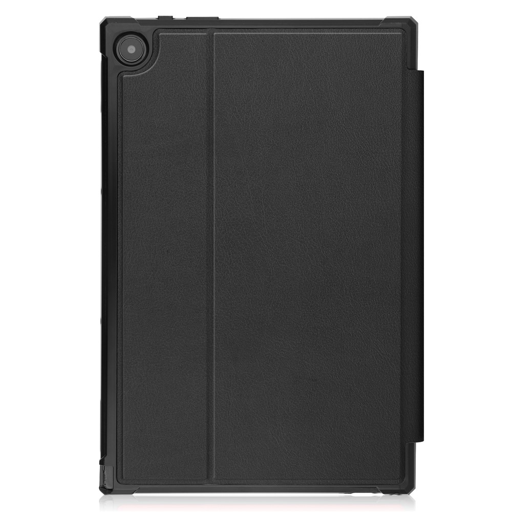 TPU + PU Leather Stand Case Tablet Cover for ASUS Chromebook Detachable CM3 (CM3000DVA-HT0019) - Black-10
