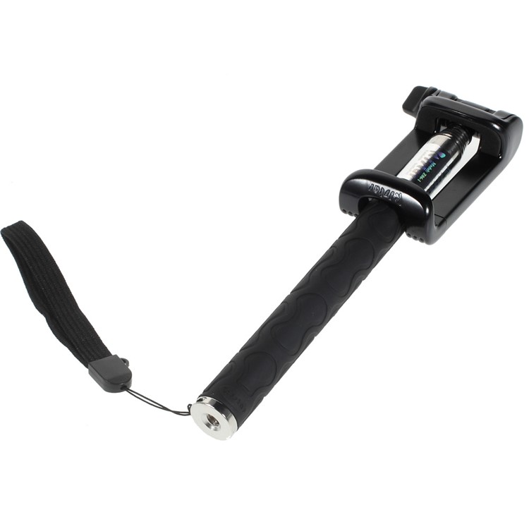 KJSTAR Z06-1 Extendable Handheld Selfie Monopod for iPhone 6 Plus Samsung Galaxy S6 Etc - Black-2