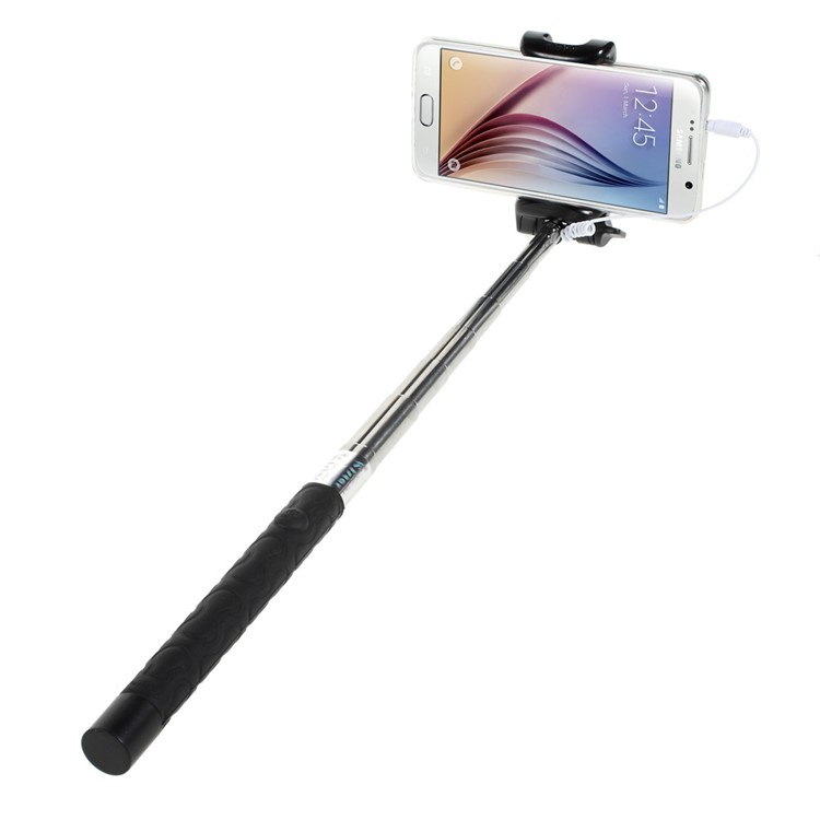 KJSTAR Z06-4 Handheld Selfie Monopod for iOS 5.0 / Android 4.2.2 above Smartphone - Black-1