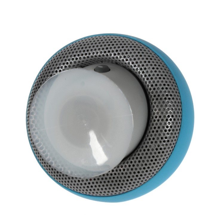 Mushroom Shape Bluetooth Speaker with Suction Holder Support Mic - Blue-3