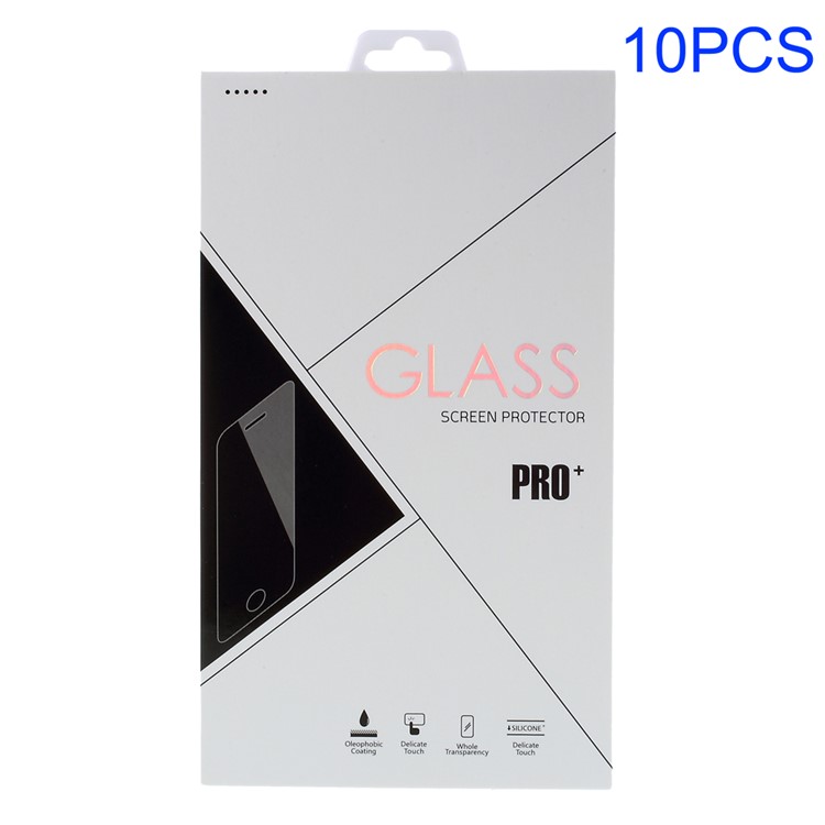 10Pcs/Lot Universal Protective Package/Packing Box for Tempered Glass Protector Film - White-1