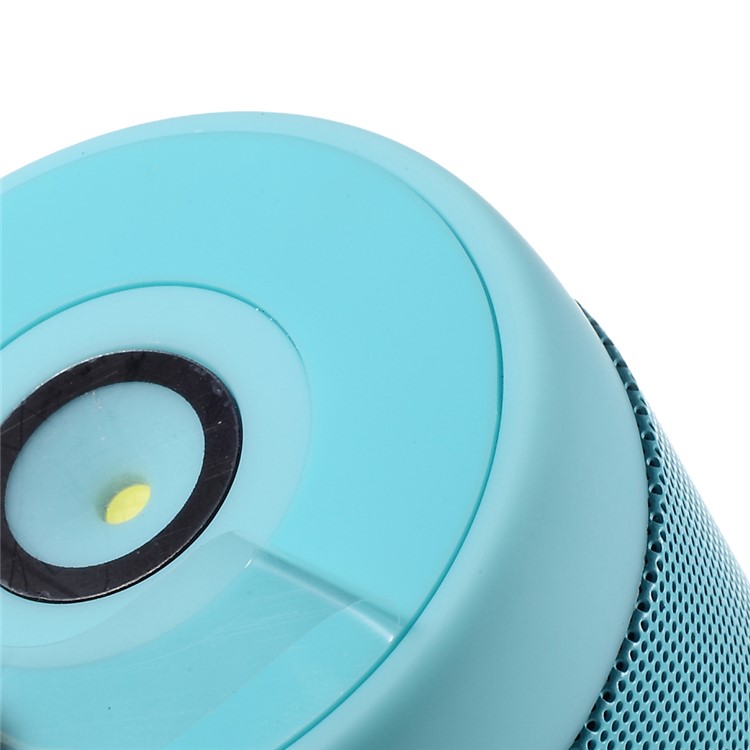 T2 Outdoor Hands-free Bluetooth Speaker with Flashlight Support TF Card FM Radio - Blue-7
