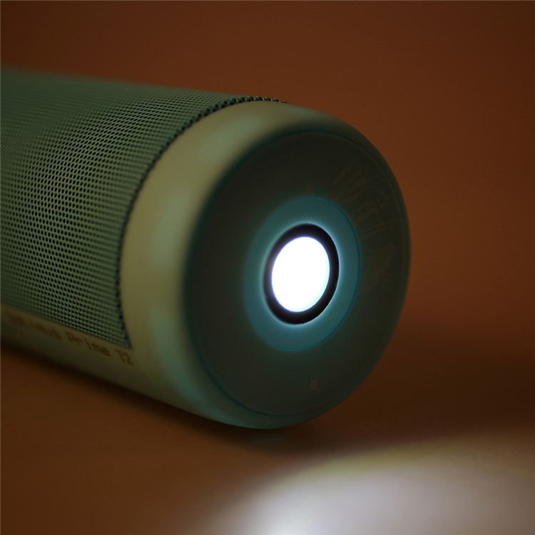 T2 Outdoor Hands-free Bluetooth Speaker with Flashlight Support TF Card FM Radio - Blue-8