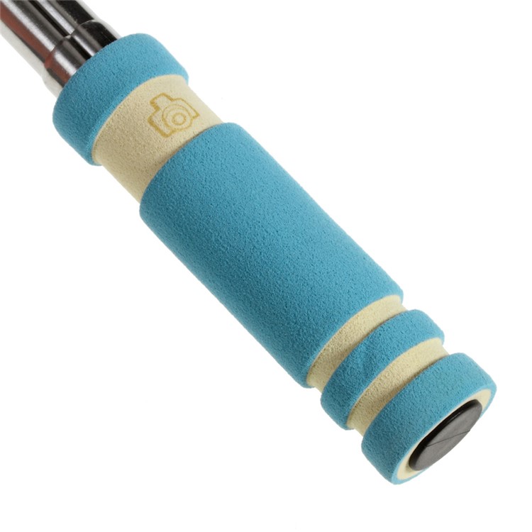 ZX-3S Mini Selfie Stick Monopod for iPhone Samsung Sony etc - Blue-4