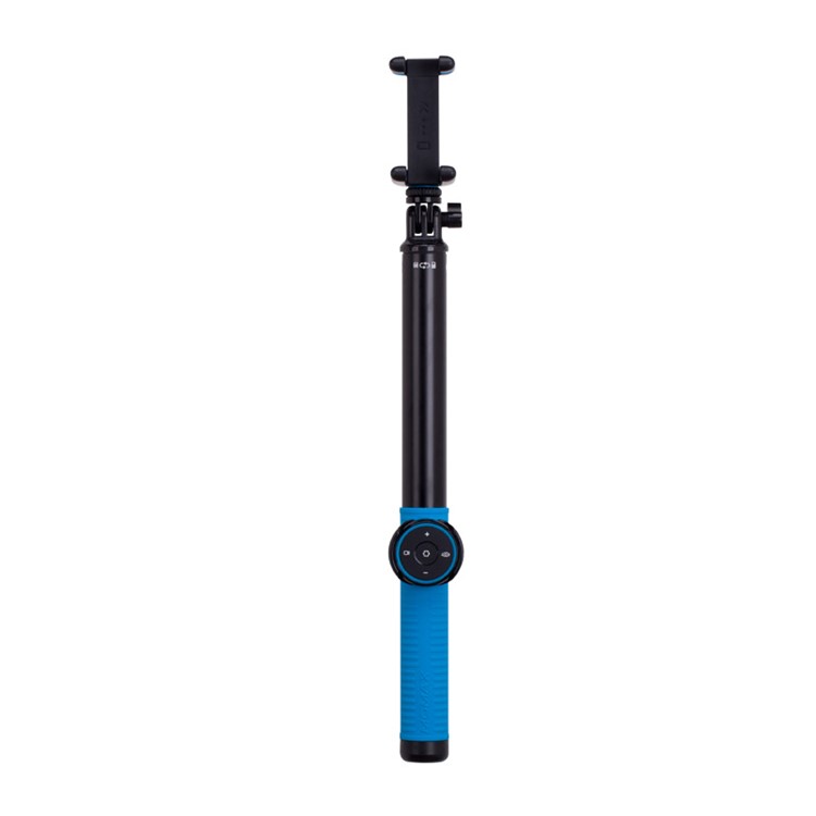 MOMAX Selfie Hero XL Touchless Stick Extendable Self-portrait Monopod - Blue / Yellow-7