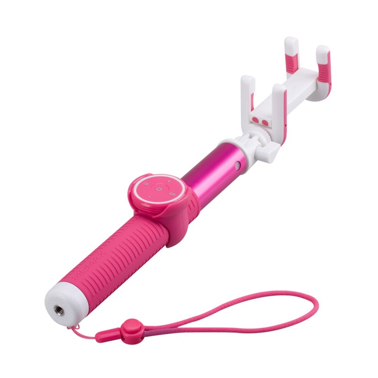 MOMAX Selfie Hero 100cm Touchless Selfie Pod with Bluetooth Remote Shutter - Rose-9