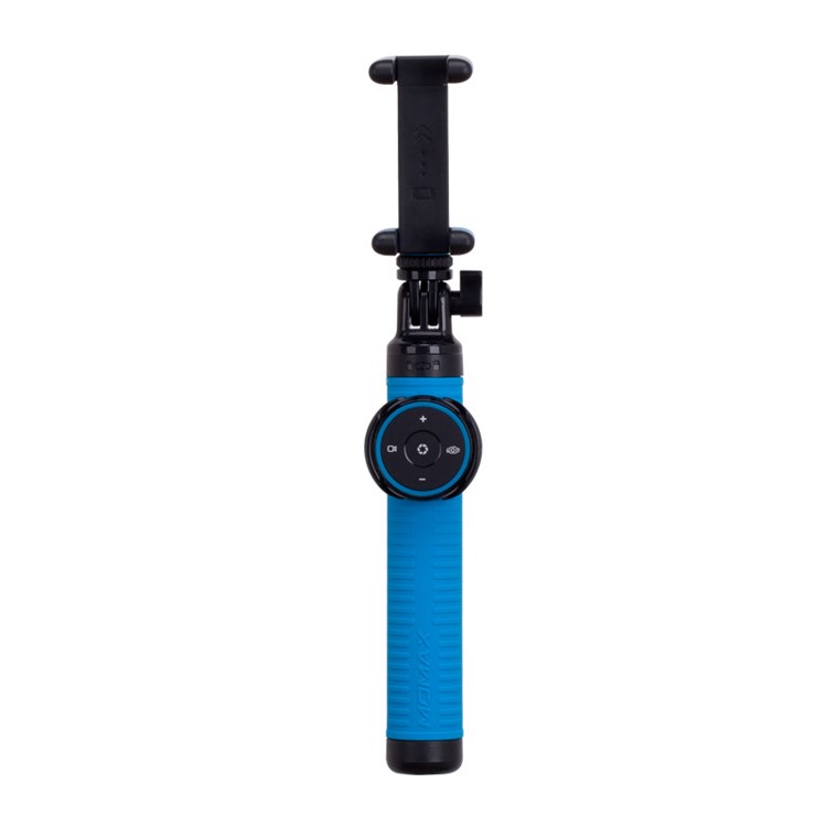 MOMAX Selfie Hero Touchless Gesture Shooting Bluetooth Selfie Stick Extendable, Max Length: 70cm - Blue-7