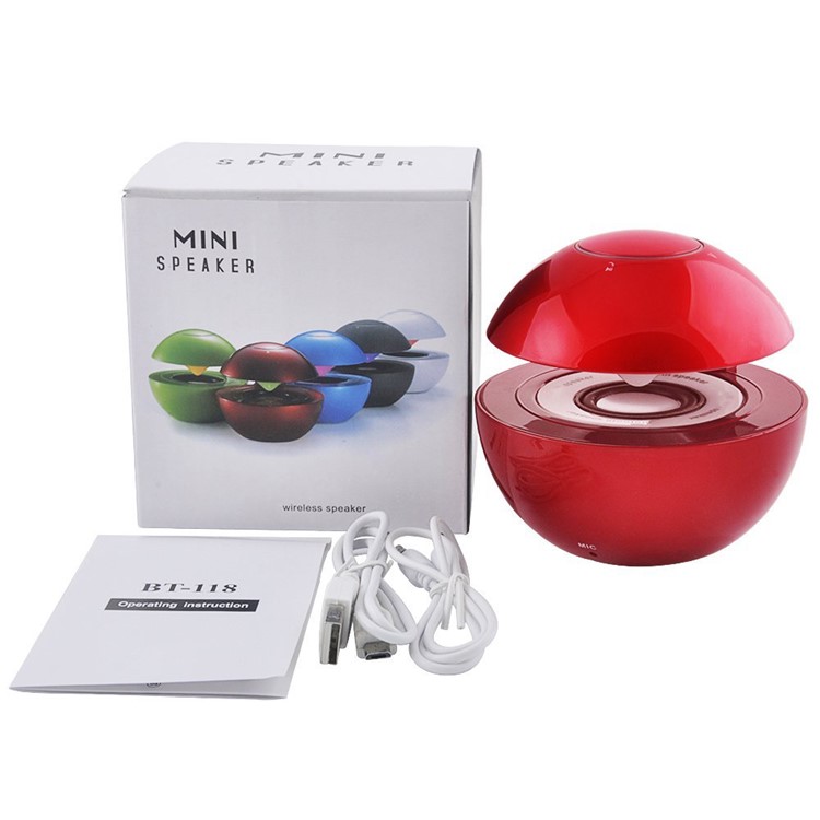 Swan BT-118 Touchable 3D Sound Bluetooth Speaker with TF / Aux-in / NFC - White-7