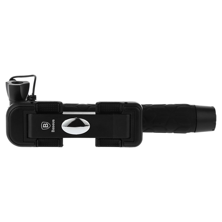 BASEUS 3.5mm Audio Wire Control Extendable Mini Handheld Selfie Stick - Black-2
