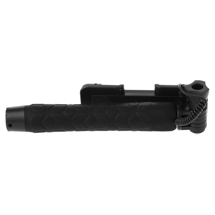 BASEUS 3.5mm Audio Wire Control Extendable Mini Handheld Selfie Stick - Black-3