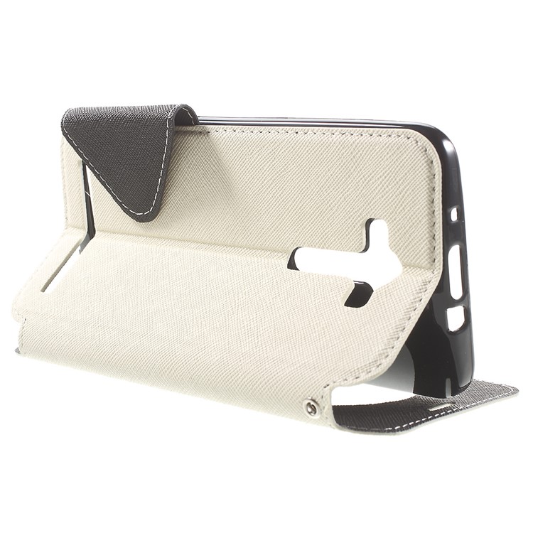 ROAR KOREA Diary View Window Leather Case for Asus Zenfone 2 Laser ZE550KL ZE551KL - White-3