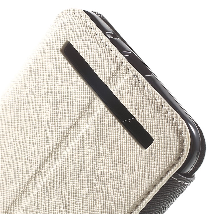 ROAR KOREA Diary View Window Leather Case for Asus Zenfone 2 Laser ZE550KL ZE551KL - White-8