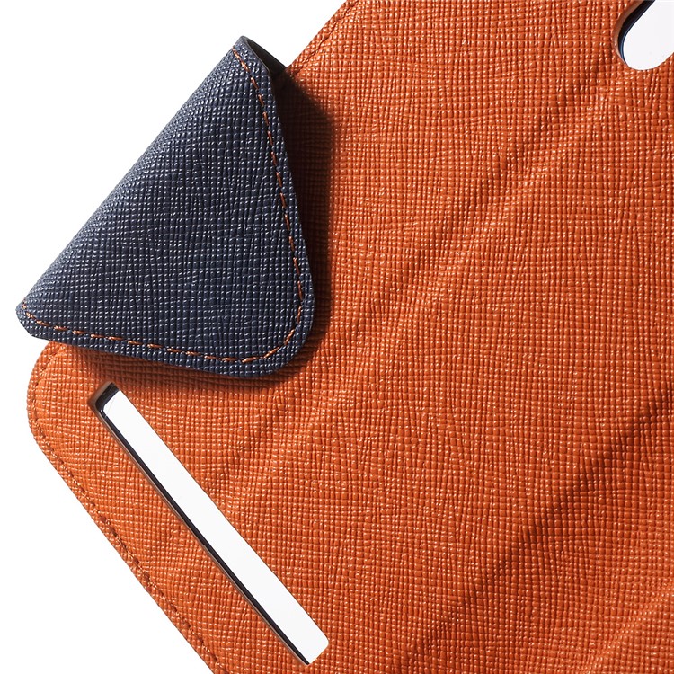 ROAR KOREA Diary View Window Leather Cover for Asus Zenfone 2 Laser ZE550KL ZE551KL - Orange-6