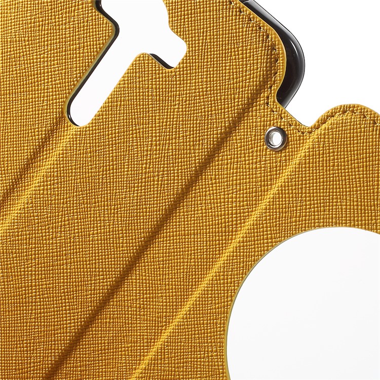 ROAR Diary View Window Leather Cover for Asus Zenfone 2 Laser ZE550KL ZE551KL - Yellow-6