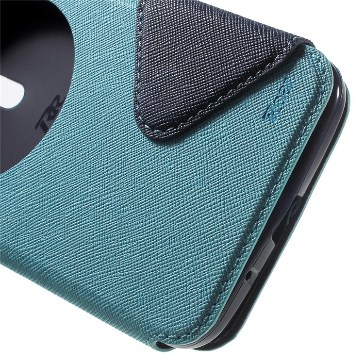 ROAR KOREA Diary View Window Leather Case for Asus Zenfone 2 Laser ZE550KL ZE551KL - Light Blue-8
