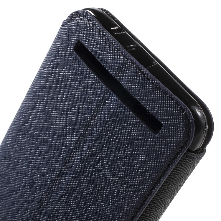 ROAR KOREA Diary View Window Leather Case for Asus Zenfone 2 Laser ZE550KL ZE551KL - Dark Blue-8