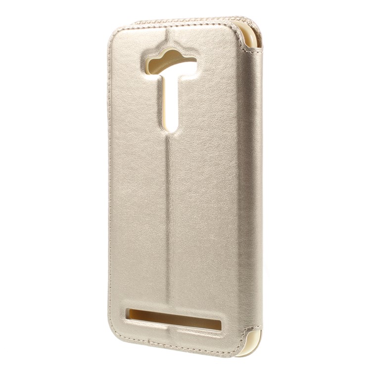 ROAR KOREA Noble Leather View Case for Asus Zenfone 2 Laser ZE550KL ZE551KL - Champagne-2