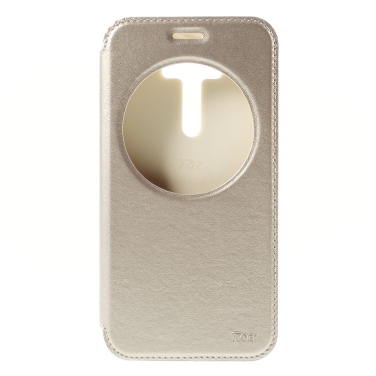 ROAR KOREA Noble Leather View Case for Asus Zenfone 2 Laser ZE550KL ZE551KL - Champagne-3