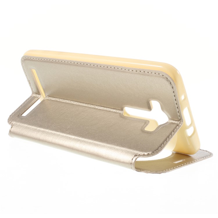 ROAR KOREA Noble Leather View Case for Asus Zenfone 2 Laser ZE550KL ZE551KL - Champagne-5