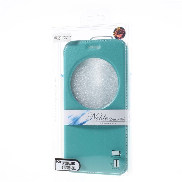 ROAR KOREA Noble Leather View Cover for Asus Zenfone 2 Laser ZE550KL ZE551KL - Baby Blue-10