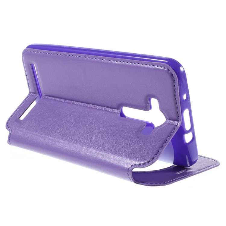 ROAR KOREA for Asus Zenfone 2 Laser ZE550KL ZE551KL Noble Window View Leather Cover - Purple-5