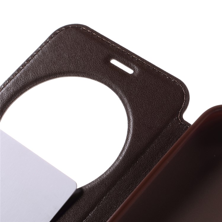 ROAR KOREA Noble Leather View Case Cover for Asus Zenfone 2 Laser ZE550KL ZE551KL - Coffee-7