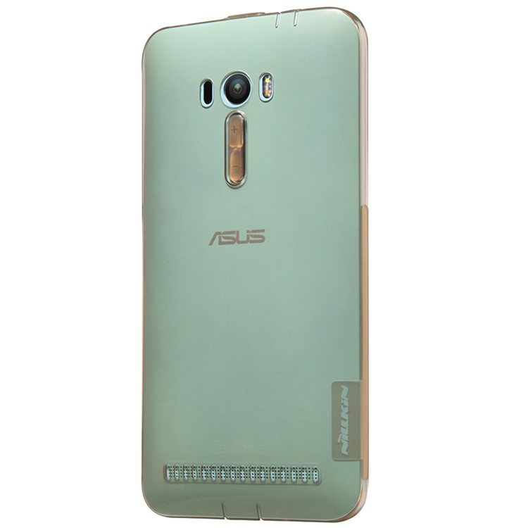 NILLKIN 0.6mm Nature Slim Gel TPU Cover for Asus Zenfone Selfie ZD551KL - Brown-3