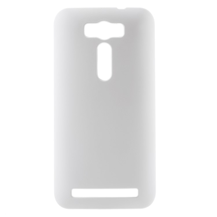 Rubberized PC Hard Cover for Asus Zenfone 2 Laser ZE500KL 5.0-inch - White-1