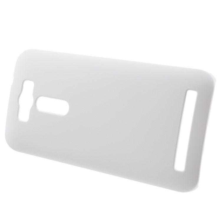 Rubberized PC Hard Cover for Asus Zenfone 2 Laser ZE500KL 5.0-inch - White-2