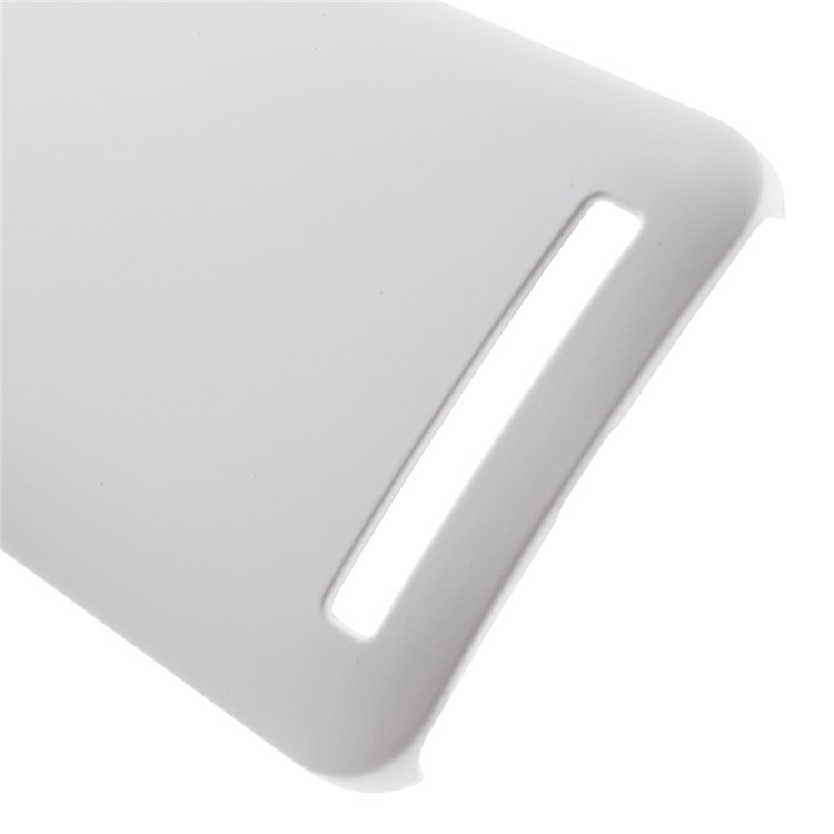 Rubberized PC Hard Cover for Asus Zenfone 2 Laser ZE500KL 5.0-inch - White-3