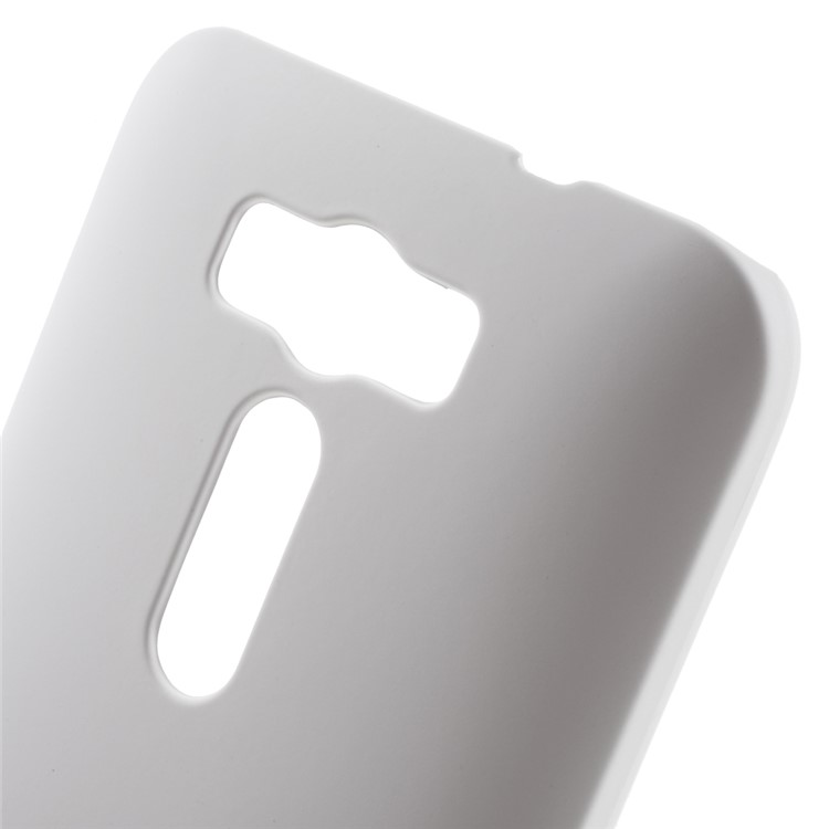 Rubberized PC Hard Cover for Asus Zenfone 2 Laser ZE500KL 5.0-inch - White-4