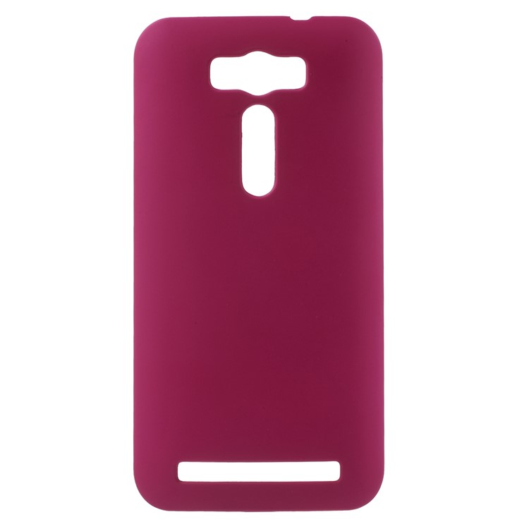 Rubberized PC Hard Phone Cover for Asus Zenfone 2 Laser ZE500KL 5.0-inch - Rose-1