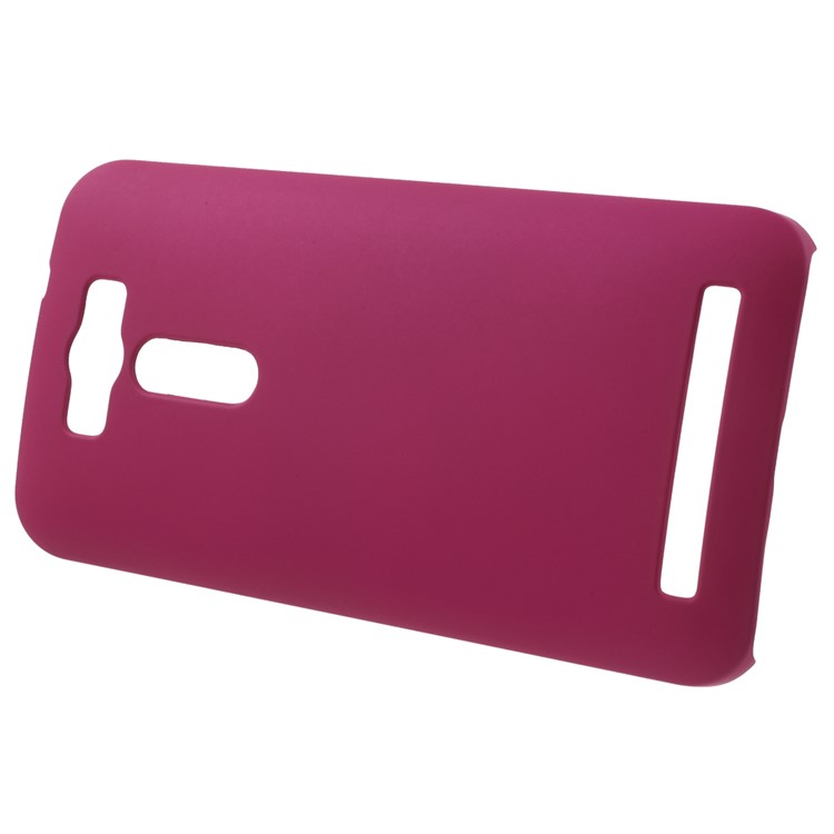 Rubberized PC Hard Phone Cover for Asus Zenfone 2 Laser ZE500KL 5.0-inch - Rose-2