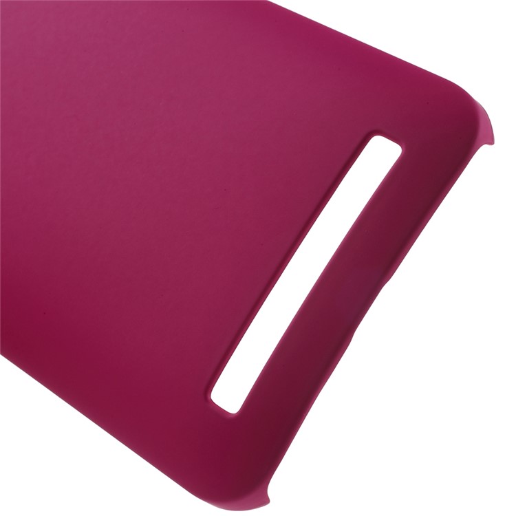 Rubberized PC Hard Phone Cover for Asus Zenfone 2 Laser ZE500KL 5.0-inch - Rose-3