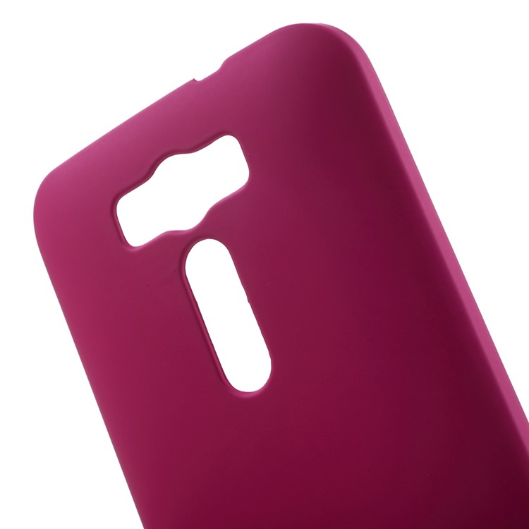 Rubberized PC Hard Phone Cover for Asus Zenfone 2 Laser ZE500KL 5.0-inch - Rose-4